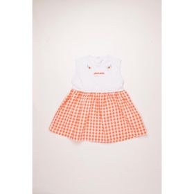 Pierre Cardin 303406 Çıtçıtlı Kız Çocuk Dokuma Elbise