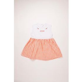 Pierre Cardin 303406 Çıtçıtlı Kız Çocuk Dokuma Elbise