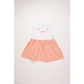 Pierre Cardin 303406 Çıtçıtlı Kız Çocuk Dokuma Elbise