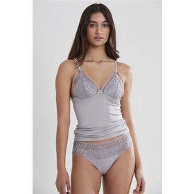 Pierre Cardin 375 Kaşkorse Bordo Dantelli Kadın Atlet Külot Takımı