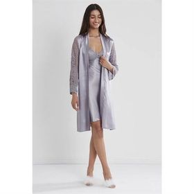 Pierre Cardin 4025 Royal Sütyen Kaplı Sabahlık Gecelik