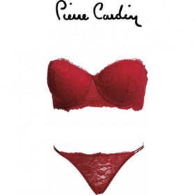 Pierre Cardin 4032 Kadın Balenli Straplez Destekli Sütyen Takım