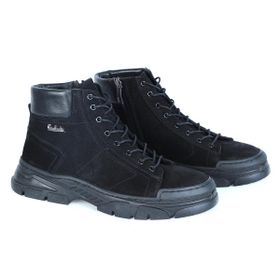 Pierre Cardin 411268 Exclusive Siyah Nubuk Deri Erkek Bot