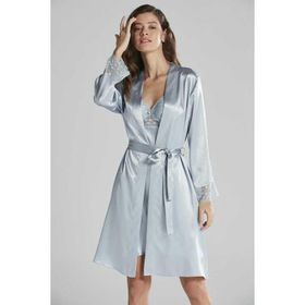 Pierre Cardin 4285 Mist Sütyen Kaplı Sabahlık Gecelik Set