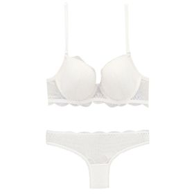 Pierre Cardin 4796 Ekru Kadın Milan Regular Push Up Sütyen Takım