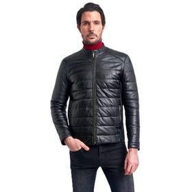Pierre Cardin 48 Siyah Erkek Deri Ceket