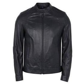 Pierre Cardin 50 Lacivert Erkek Deri Ceket