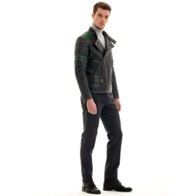 Pierre Cardin 50 Siyah Erkek Deri Ceket