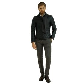 Pierre Cardin 50 Siyah Erkek Deri Ceket