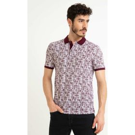 Pierre Cardin 50199504-VR014Bordo Erkek T-Shirt