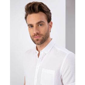 Pierre Cardin 50204624-VR013 Beyaz Slim Erkek Gömlek
