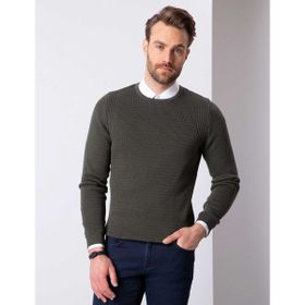 Pierre Cardin 50209935-VR027 Haki Erkek Triko Kazak