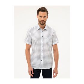 Pierre Cardin 50227435-VR033 Lacivert Erkek Gömlek