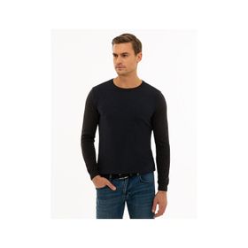 Pierre Cardin 50233725-VR081 Antrasit Melanj Erkek Kazak