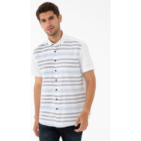 Pierre Cardin 50240403-VR036 Mavi Erkek Gömlek