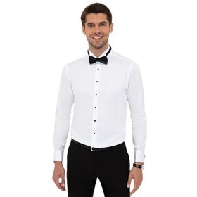 Pierre Cardin 50246037-VR013 Beyaz Erkek Gömlek