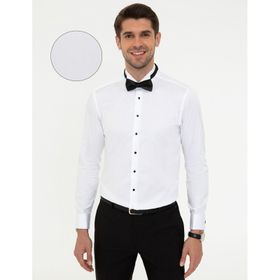 Pierre Cardin 50246037-VR013 Beyaz Erkek Gömlek