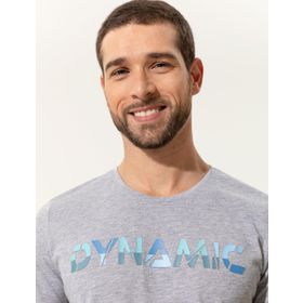 Pierre Cardin 50249695-VR091 Erkek Açık Gri Melanj Slim Fit Bisiklet Yaka Erkek T-shirt