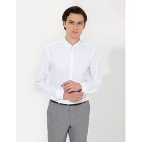 Pierre Cardin 50251106-VR013 Beyaz Erkek Smokin Gömleği