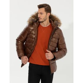 Pierre Cardin 50254584 VR099 Taba Erkek Mont