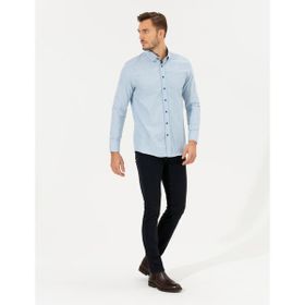 Pierre Cardin 50255265-VR011 Bej Erkek Gömlek