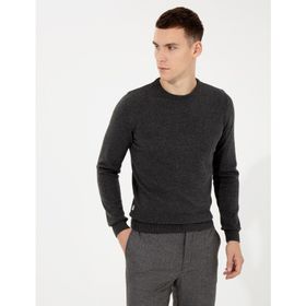 Pierre Cardin 50257290-VR086 Gri Melanj Erkek Kazak