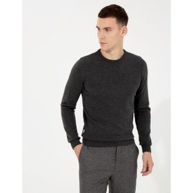Pierre Cardin 50257290-VR086 Gri Melanj Erkek Kazak