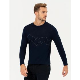 Pierre Cardin 50258656-VR033 Lacivert Erkek Kazak