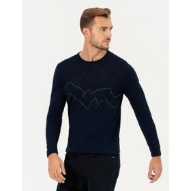 Pierre Cardin 50258656-VR033 Lacivert Erkek Kazak