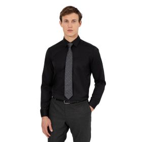 Pierre Cardin 50258931-VR046 Siyah Erkek Gömlek