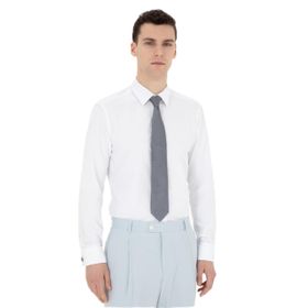 Pierre Cardin 50258976-VR013 Beyaz Erkek Gömlek
