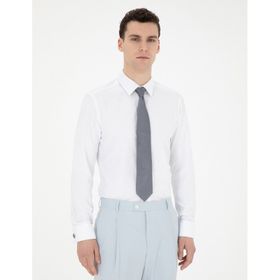 Pierre Cardin 50258976-VR013 Beyaz Erkek Gömlek