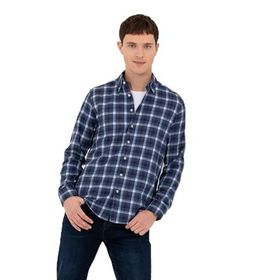 Pierre Cardin 50259491-VR033 Lacivert Desenli Erkek Gömlek