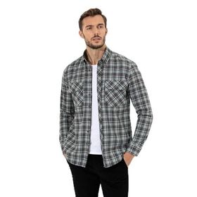 Pierre Cardin 50259492-VR054 Yeşil Erkek Gömlek