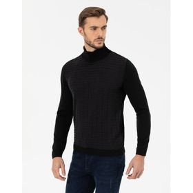 Pierre Cardin 50259787-VR046 Siyah Erkek Kazak