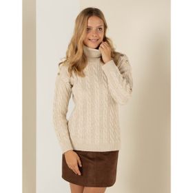 Pierre Cardin 50259839-VR159 Krem Kadın Kazak