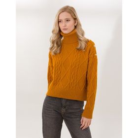 Pierre Cardin 50259955-VR072 Hardal Kadın Kazak