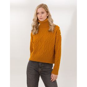 Pierre Cardin 50259955-VR072 Hardal Kadın Kazak