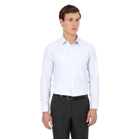 Pierre Cardin 50260312-VR003 Açık Mavi Desenli Erkek Gömlek