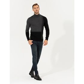 Pierre Cardin 50261176-VR024 Gri Erkek Kazak