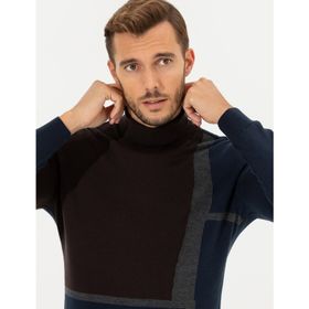 Pierre Cardin 50261176-VR029 Kahverengi Erkek Kazak
