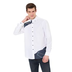 Pierre Cardin 50262456-VR049 Taş Erkek Gömlek