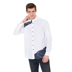 Pierre Cardin 50262456-VR049 Taş Erkek Gömlek