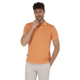 Pierre Cardin 50262665-VR189 Açık Somon Erkek T-shirt
