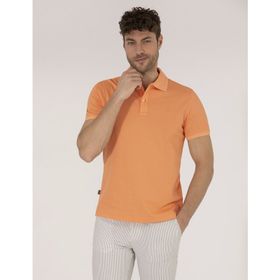Pierre Cardin 50262665-VR189 Açık Somon Erkek T-shirt