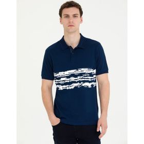 Pierre Cardin 50263931-VR033 Lacivert Erkek T-shirt