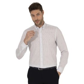 Pierre Cardin 50264896-VR092 Açık Yeşil Desenli Erkek Gömlek