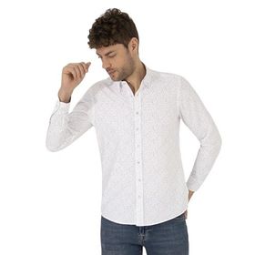 Pierre Cardin 50265075-VR041 Pembe Desenli Erkek Gömlek