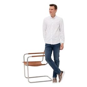Pierre Cardin 50265077-VR092 Açık Yeşil Desenli Erkek Gömlek