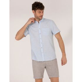 Pierre Cardin 50265118-VR003 Açık Mavi Erkek Gömlek